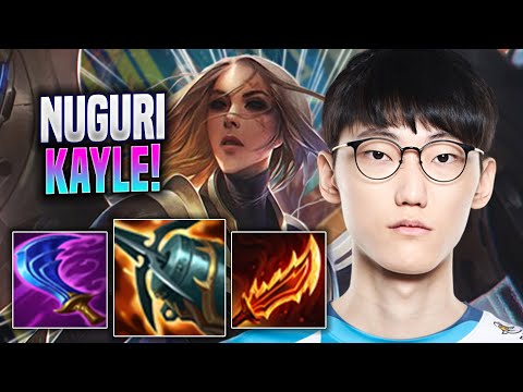 NUGURI IS READY FOR KAYLE! - DK Nuguri Plays Kayle TOP vs Poppy! | Season 2022