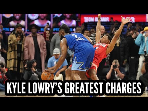 Kyle Lowry's Greatest Charges Compilation | Toronto Raptors