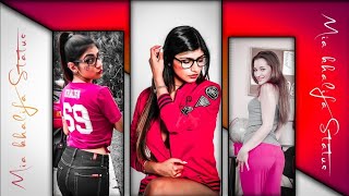 mia khalifa🥰full screen Whatsapp Status🌹Leki