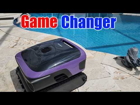 Watch This Pool Robot Replace Manual Cleaning Effortlessly