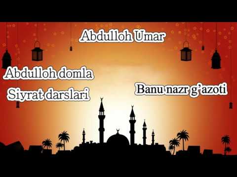 33.Abdulloh domla - Banu Nazir g'azoti