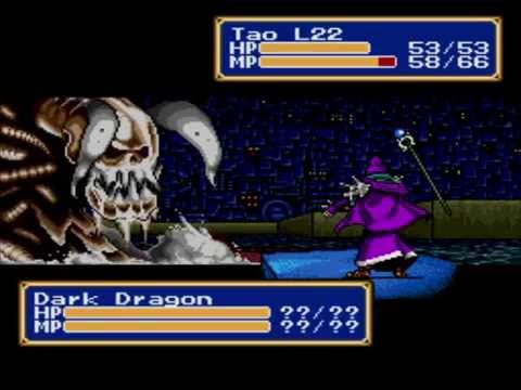 Let's Play The Shining Force (Megadrive/Genesis) part 65 - Dark Dragon Fight, Round 3