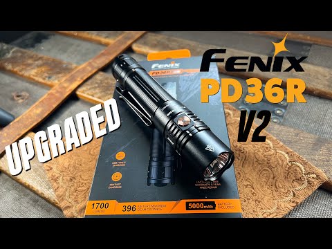 The Fenix PD36R V2 improves on one of their most popular flashlights!
