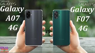 Samsung A07 4G vs Samsung F07 4G SHOCKING Differences Revealed