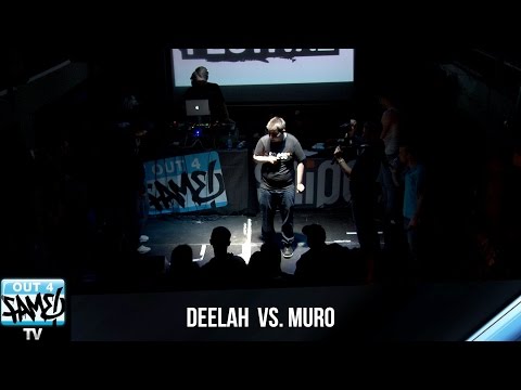 MURO VS DEELAH - 1ON1 Freestyle-Battle Halbfinale-Nord 2014