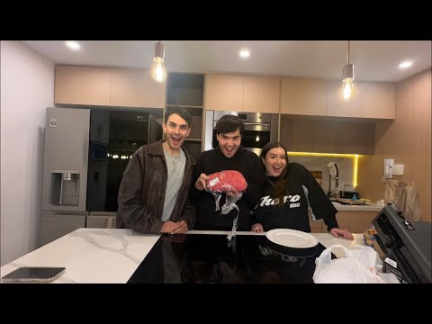 Hamburgruesas con Irma Barragan y Andrés Johnson