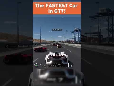 The FASTEST CAR in Gran Turismo 7! #Shorts