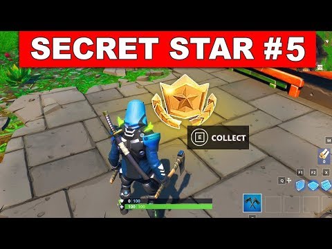 WEEK 5 SECRET BATTLE STAR LOCATION GUIDE SEASON 10 - Secret Battle Star Week 5 Season X