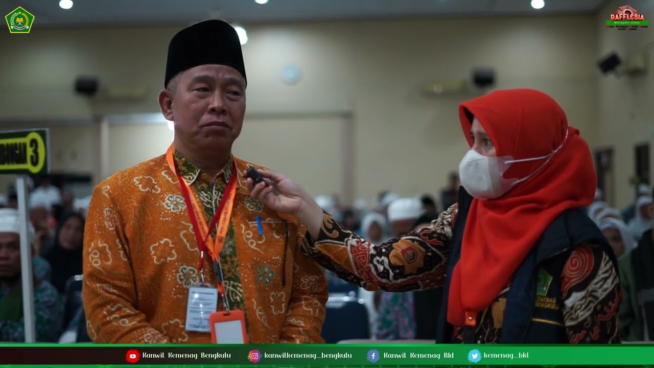 Proses Kepulangan Jamaah Haji Provinsi Bengkulu Bengkulu Tahun 2023
