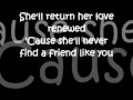 Joshua Radin - Friend Like You - Lyrics 