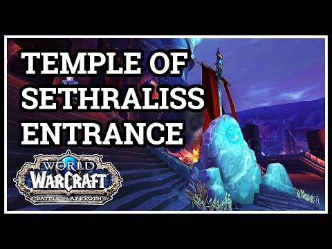 Where is The Temple of Sethraliss Entrance WoW BfA
