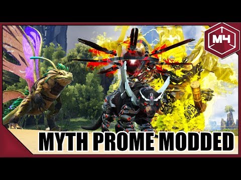 ARK Myth Prome Modded - Myth Affen Boss, Myth Akats Devil Pet und Prome Fairy! (Folge 12)