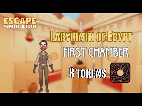 [Escape Simulator] [8 Tokens] Labyrinth of Egypt - First Chamber