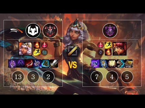 HLE Mireu Qiyana vs Annie Mid - KR GrandMaster Patch 10.10