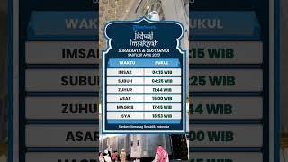 Jadwal Imsakiyah Wilayah Surakarta dan Sekitarnya untuk Sabtu 1 April 2023