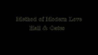 Hall Oates Method Of Modern Love Extended