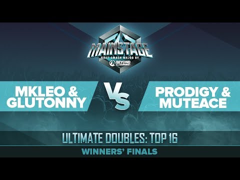 MkLeo/Glutonny vs Prodigy/MuteAce - Winners' Finals: Ultimate Doubles Top 16 - Mainstage