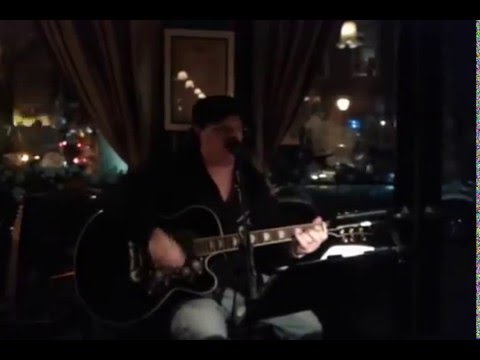 Paint It Black - Rolling Stones Cover - Mark Mayer Acoustic Solo - Hailey's Metuchen NJ 1-15-2016