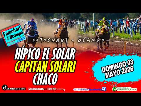 HÍPICO EL SOLAR- CAPITAN SOLARI - CHACO- Resumen de la Reunión del 03/05/2026