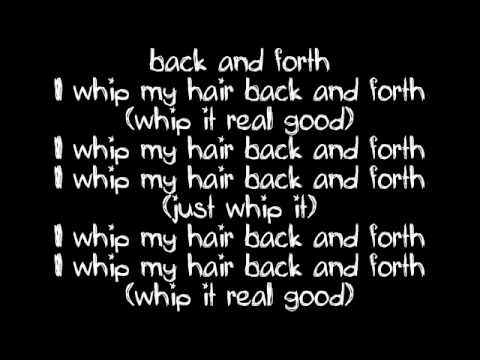 Willow Smith - Whip My Hair (Lyrics on screen)