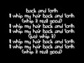 Willow Smith - Whip My Hair (Lyrics on screen ...