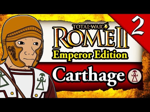 MAKING CARTHAGE GREAT AGAIN! Total War Rome 2: Carthage Livestream #2