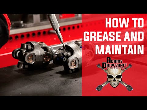 Adams Driveshaft JK 1310 CV (TJ, LJ, YJ, XJ, JT, JL) - How To Grease and Maintain | Shafts And Shots
