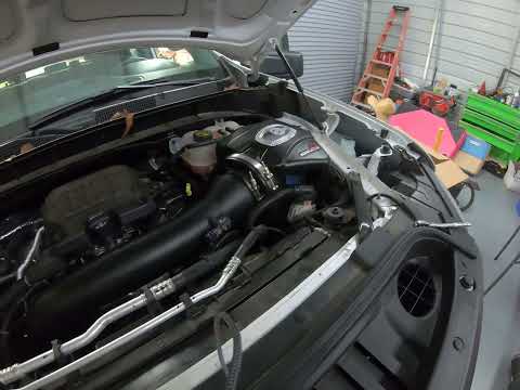 2022 Chevy Silverado 1500 4x4 LTD 2.7 AEM Power Momentum GT Air Intake Install / Review
