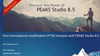 PEAKS PTM Analysis Webinar