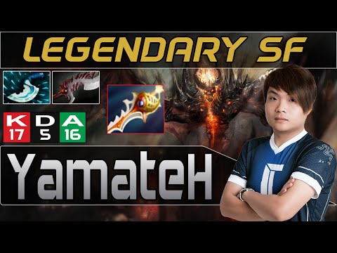 Dota 2 | YamateH - Legendary Shadow Fiend vs FD @Starladder Tournament Gameplay