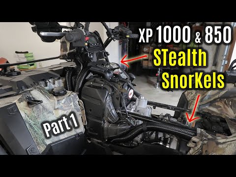 Custom STEALTH PVT Snorkel System | POLARIS Sportsman XP 1000 & 850 ATV | Part 1