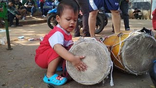 Download lagu Keseruan Minggu pagi Habibah Salman & Siyfa di bkt || Abang Salman pinjem gendang ondel ondel mp3
