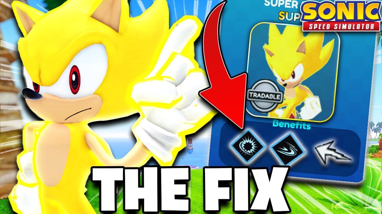 How Sonic Speed Simulator Can Fix SUPER SONIC...