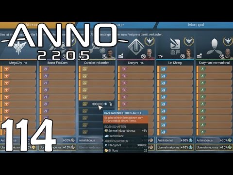 Das ABSOLUTE Monopol!! - ANNO 2205: Projekt Megacity #114