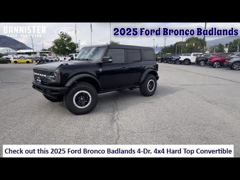 2025 Ford Bronco Badlands