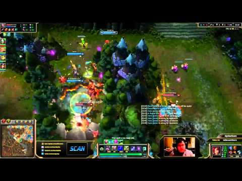 Scarra Plays Zyra Mid Lane vs Lissandra - League of Legends Season 3
