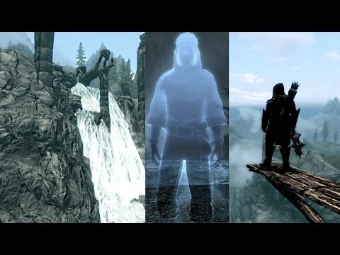SKYRIM Special Edition: 'THE BARDS LEAP' Location (EASTER EGG)