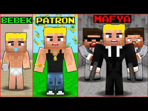 BEBEKLİKTEN MAFYALIĞA | EFEKAN'IN HAYATI! 😱 - Minecraft