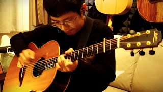 Earth Wind & Fire - Fantasy - Solo Acoustic Guitar (Kent Nishimura)