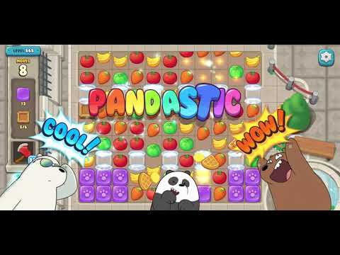 We Bare Bears Match3 Repairs Level 665 - No Boosters