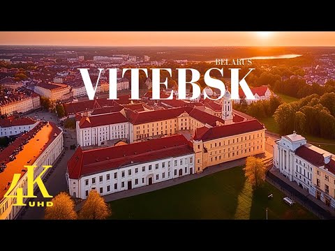 Vitebsk, Belarus 🇧🇾 4K UHD | Drone Footage