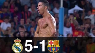 Download lagu Real madrid vs Barcelona 5 : 1 , Ronaldo's iconic revenge | Ronaldo's revenge #realmadrid #barcelona mp3