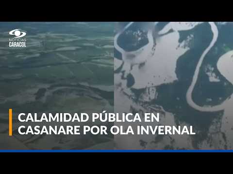 Inundaciones en Casanare por fuerte ola invernal: más de 60 familias han sido evacuadas
