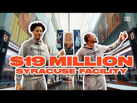 Inside Look at $19 MILLION Syracuse Basketball Facility ft. Kiyan Anthony & JJ Starling