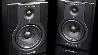 Video thumbnail for Review: M-Audio BX5a Deluxe Studio Monitors + Comparison Test by AARON KAYE