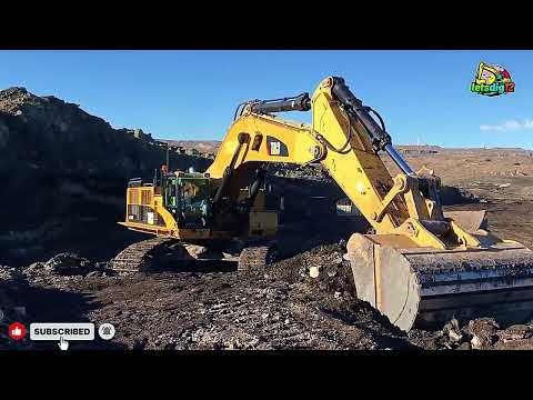 CAT 385C Excavator Loading Trucks Non-Stop 💪 | Heavy Mining Operation