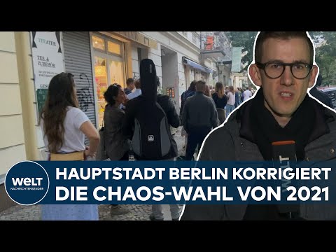 BUNDESTAGSWAHL 2021: Teilwiederholung in Berlin gestartet | WELT Thema
