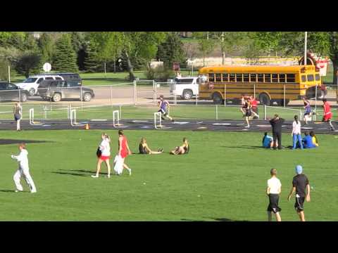 300m Hurdles 5/23/2013, sub-section, School Record