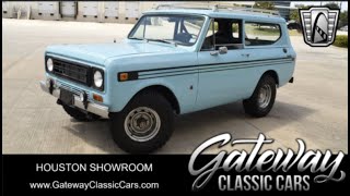 Video Thumbnail for 1977 International Harvester Scout