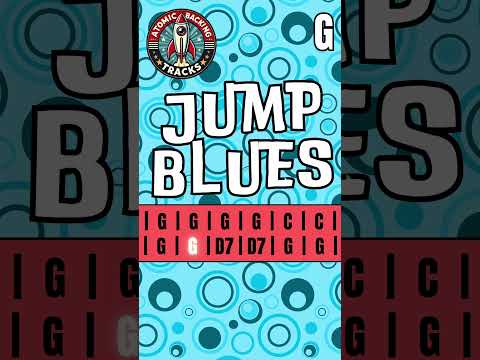 Jump Blues in G – Guitar Backing Track 🎸🔥